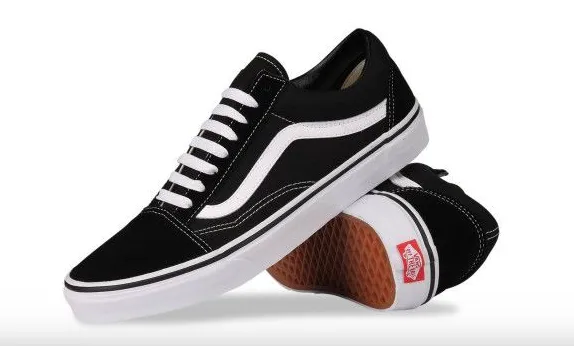 .Vans Old Skool Black/White (VN000D3HY28) - OK - R1L6