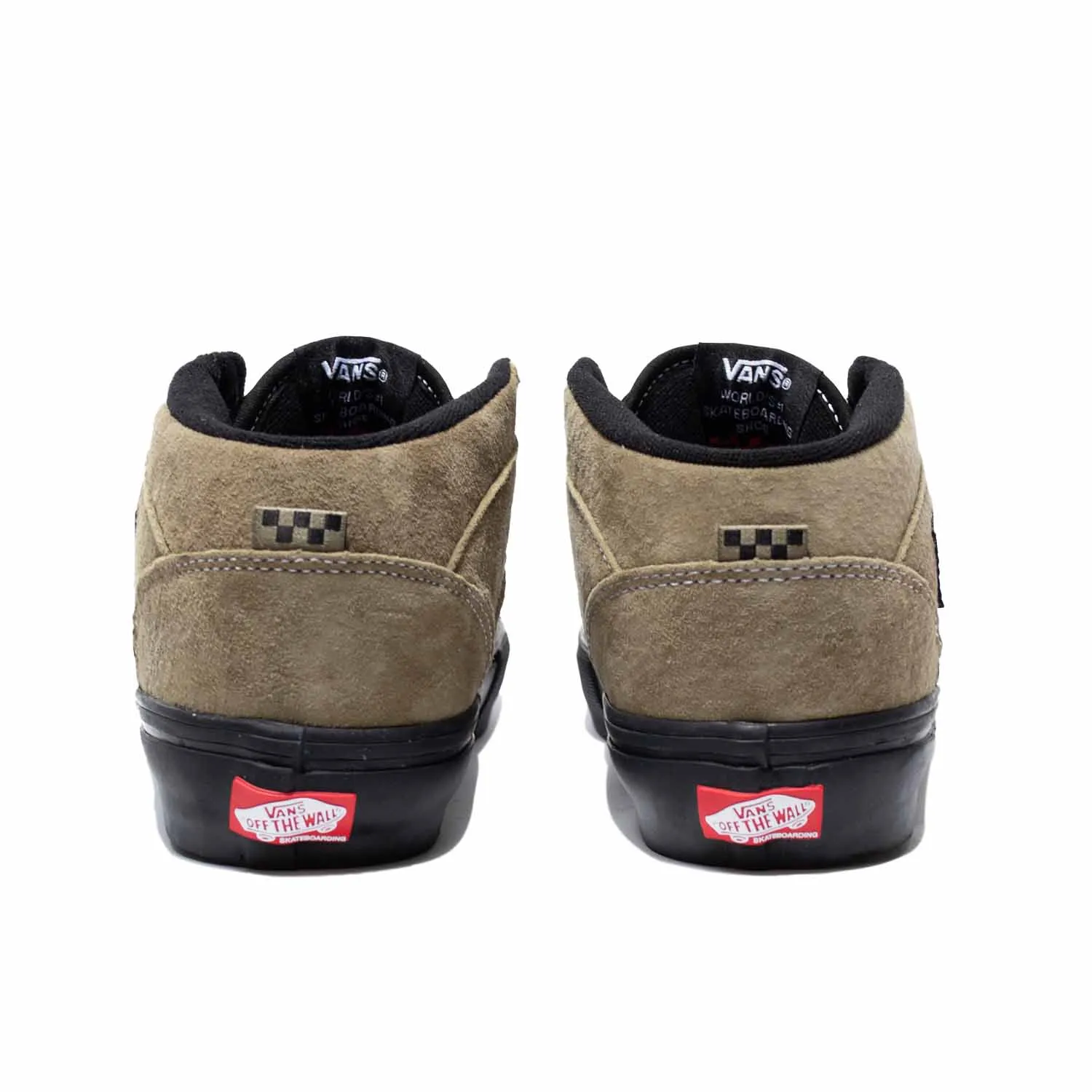 Vans - Skate Half Cab Pig Suede - Olive/Black