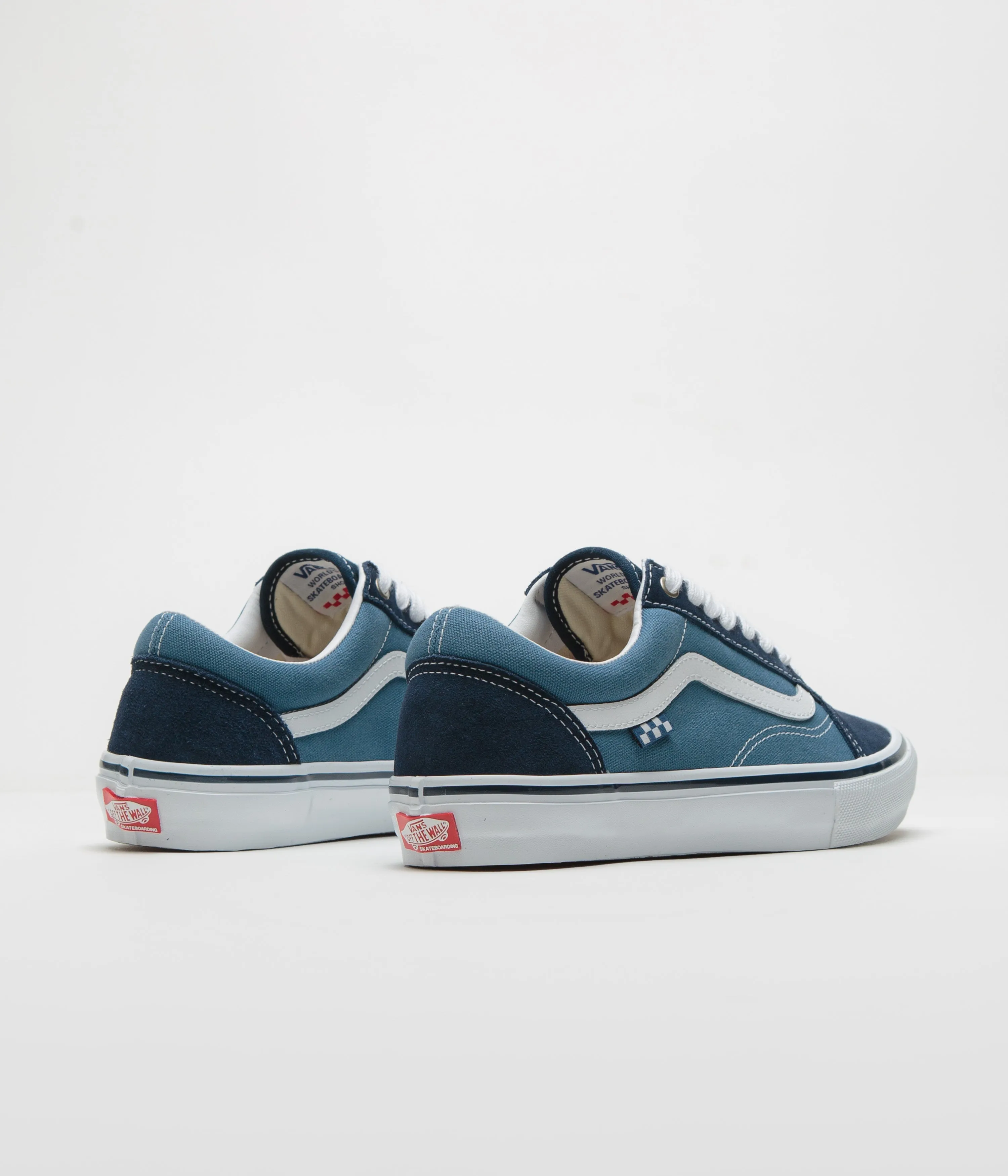 Vans Skate Old Skool Shoes - Navy / White