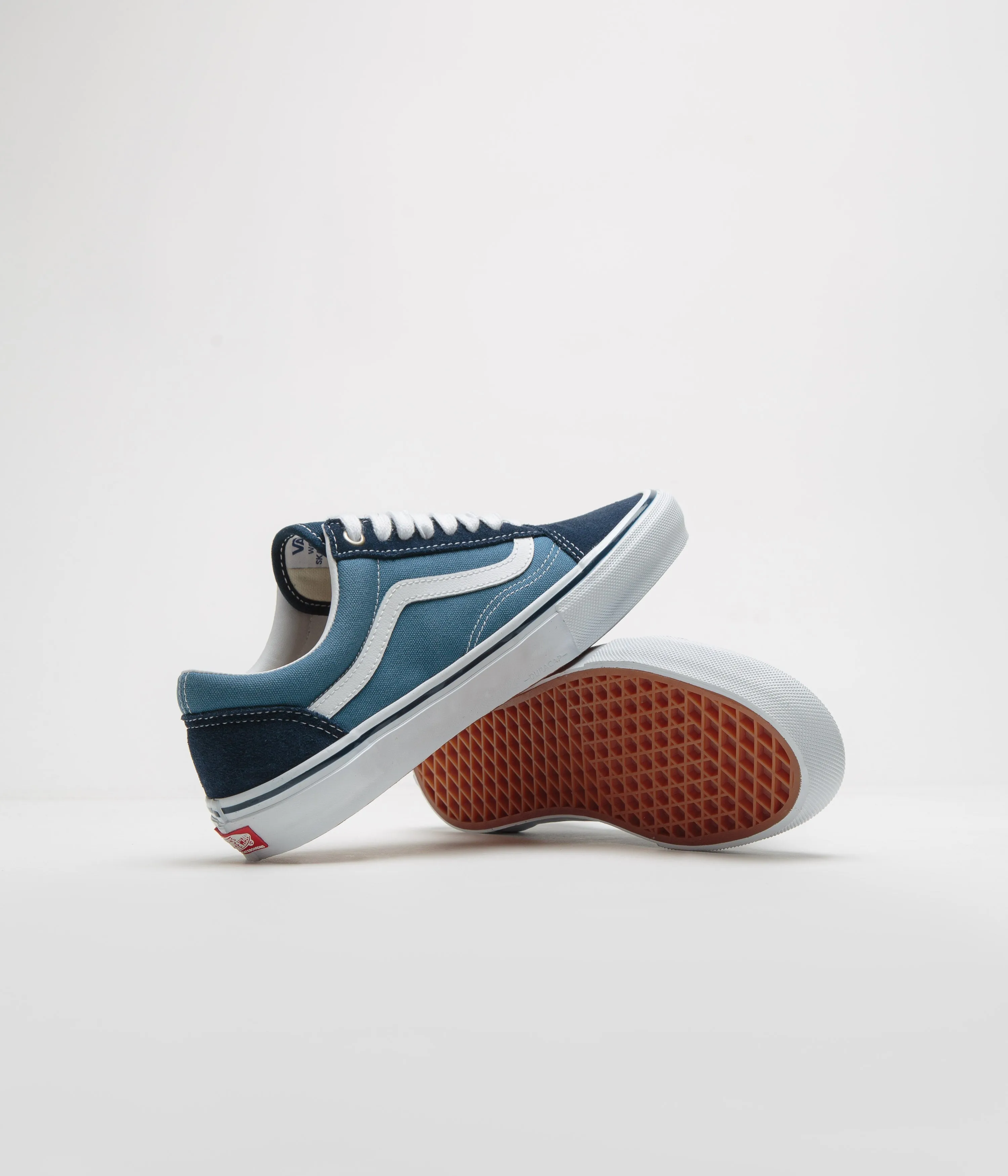 Vans Skate Old Skool Shoes - Navy / White