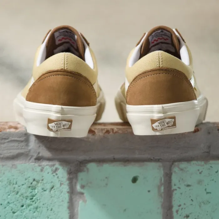 Vans Skate Old Skool Skateboard Shoe - (Nubuck/Canvas)Brown