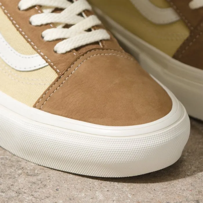 Vans Skate Old Skool Skateboard Shoe - (Nubuck/Canvas)Brown