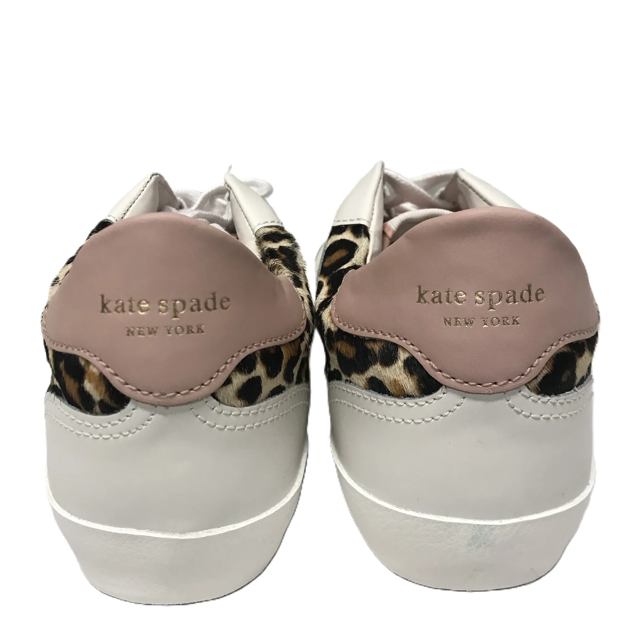 White Shoes Sneakers By Kate Spade, Size: 9