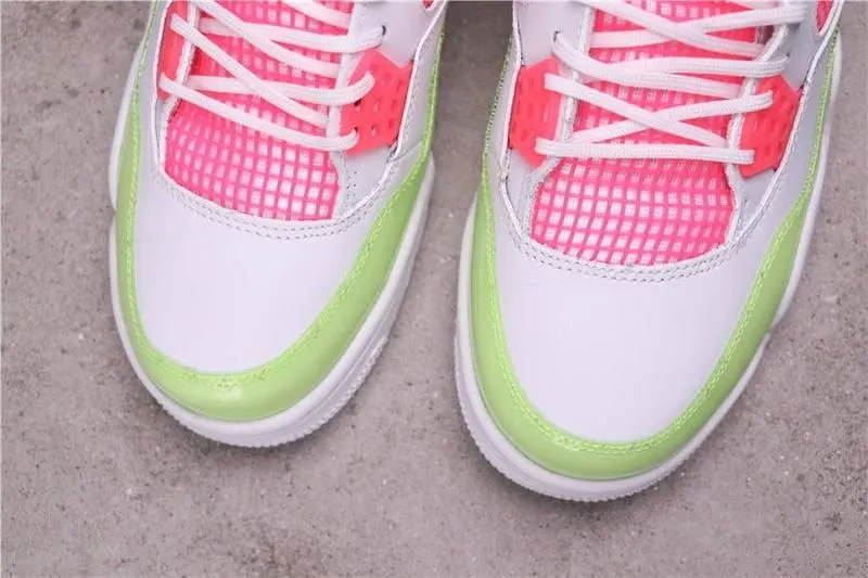 WMNS Air Jordan 4 AJ4 Retro - Lemon Venom