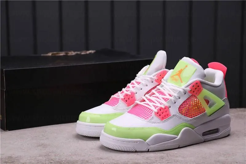 WMNS Air Jordan 4 AJ4 Retro - Lemon Venom