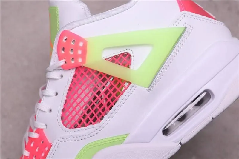 WMNS Air Jordan 4 AJ4 Retro - Lemon Venom
