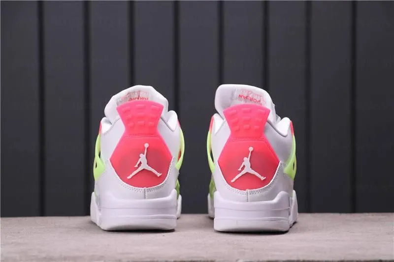 WMNS Air Jordan 4 AJ4 Retro - Lemon Venom