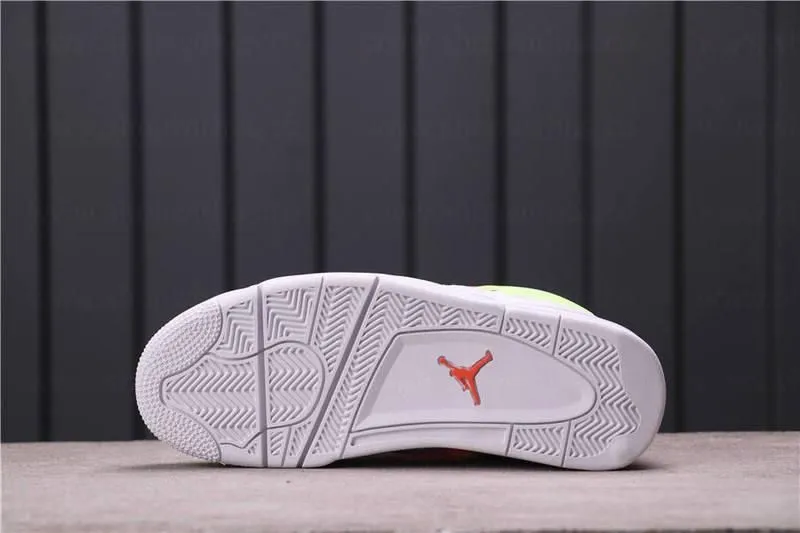 WMNS Air Jordan 4 AJ4 Retro - Lemon Venom