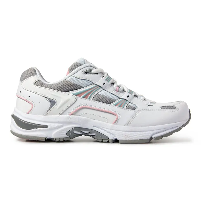 Womens Vionic Classic Walker Sneaker White/Pink