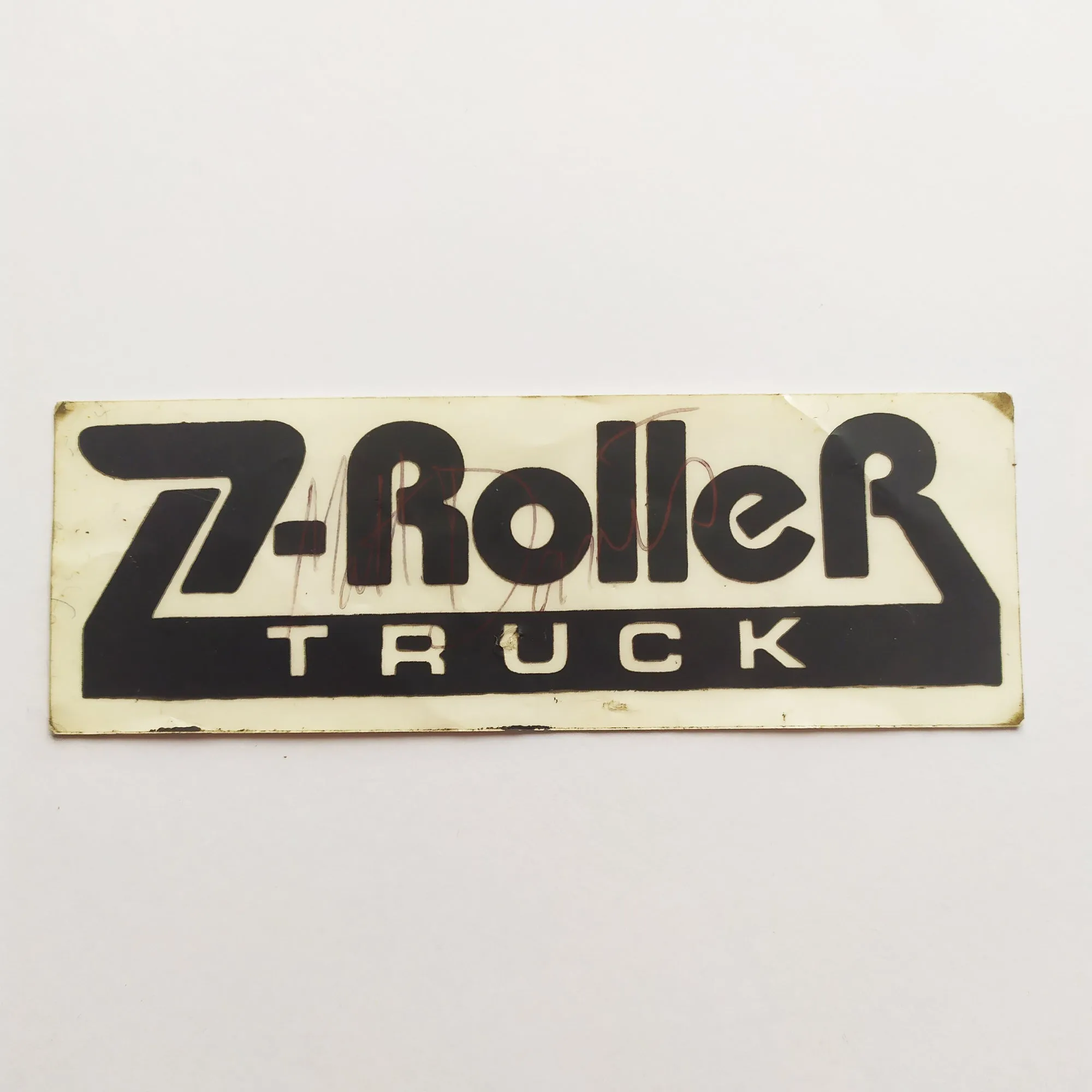 Z-Roller Trucks Old School Skateboard Sticker