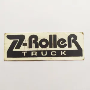Z-Roller Trucks Old School Skateboard Sticker